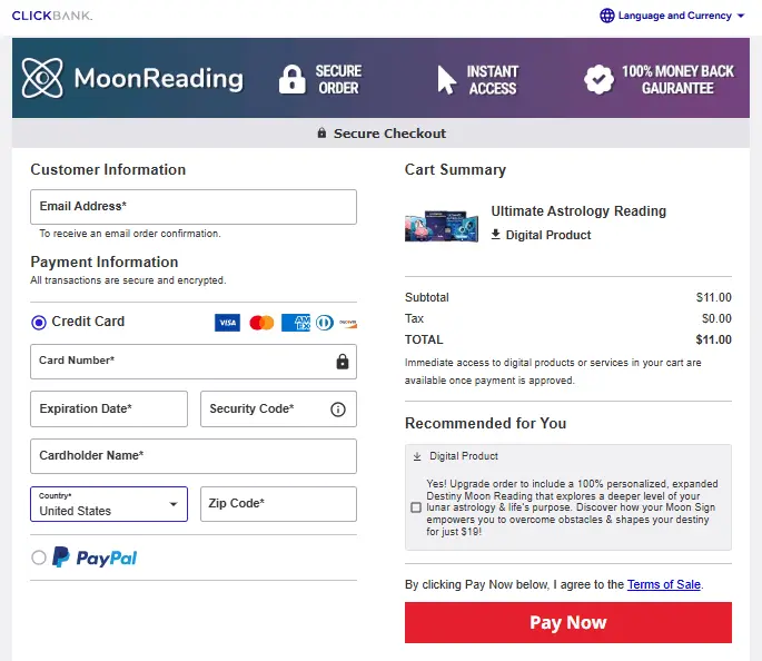 Moon Reading